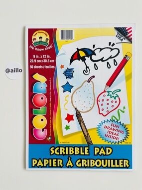 Scribble Pad 12x9" 50 Sheets